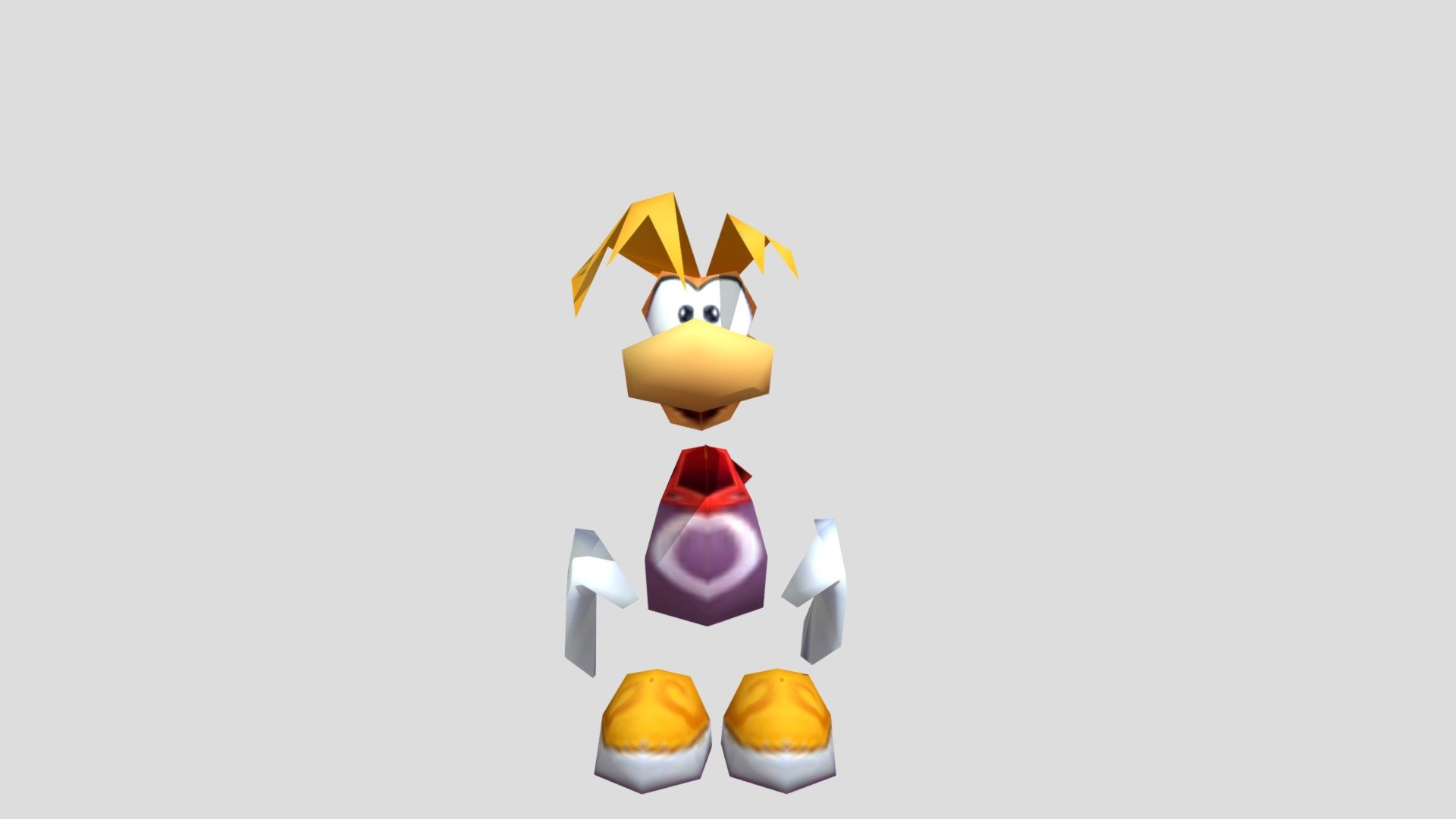 Rayman ds but textures hd - Download Free 3D model by Baim ...