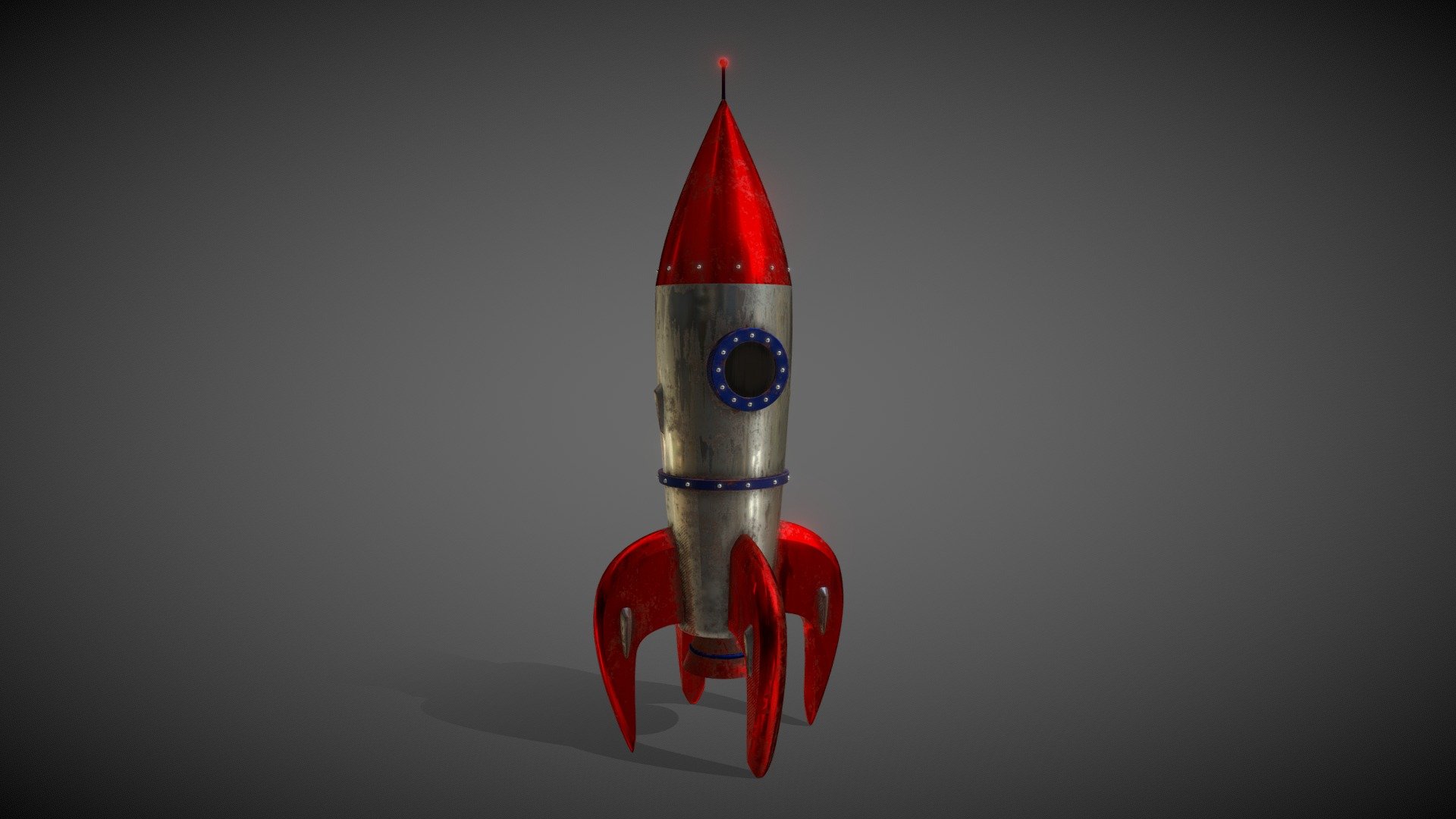 Cartoon Rocket not so cartoon