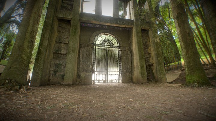 Jardim Botanico - Portal of Fine Arts Academy 3D Model