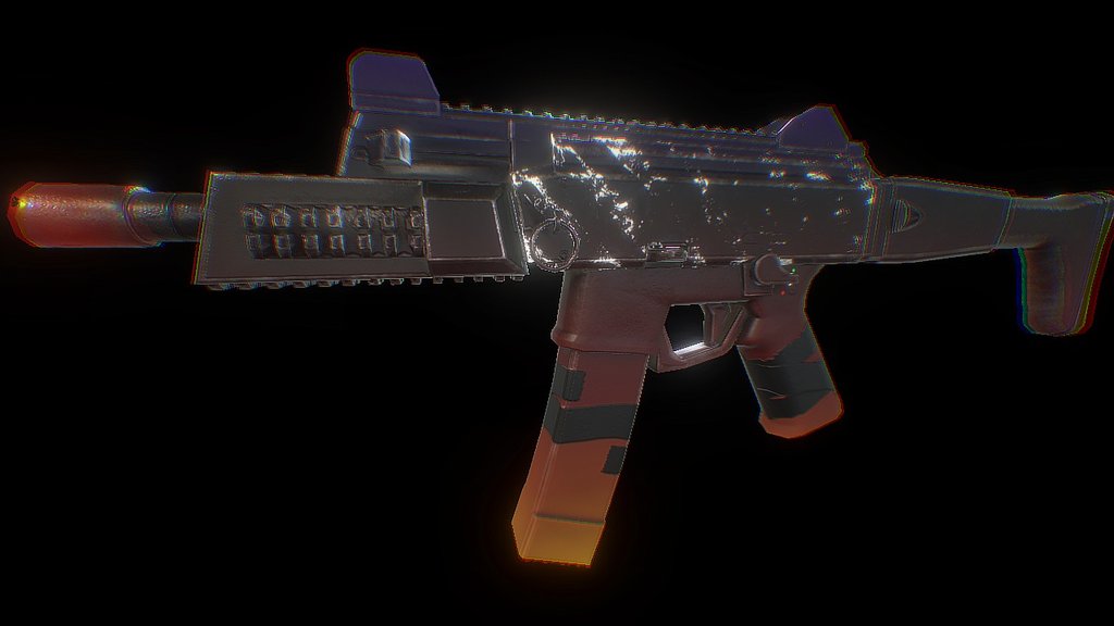 Skorpion Evo - 3D model by Kenn090 [2ec023f] - Sketchfab