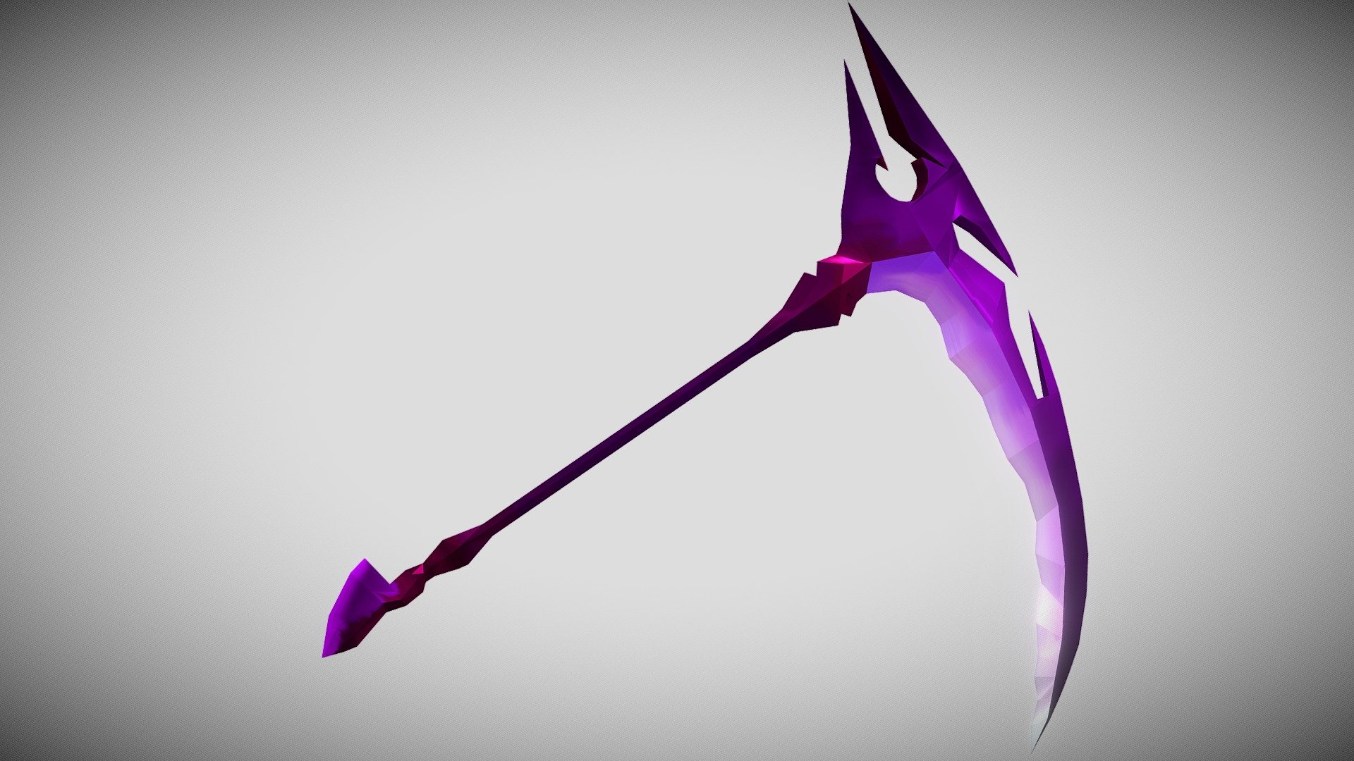 Undine's Tale (HI3rd) inspired Scythe - 3D model by BondePower [2ec0327 ...