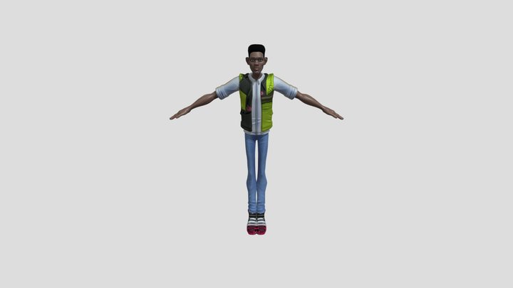 blk2 3D Model