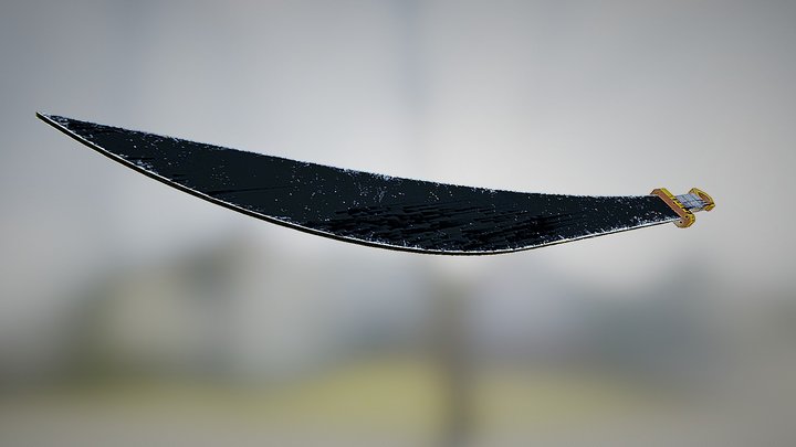 Old Sword (game) 3D Model