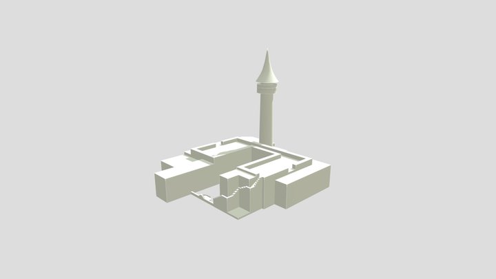 Modelo Museo Oceanográfico 3D Model