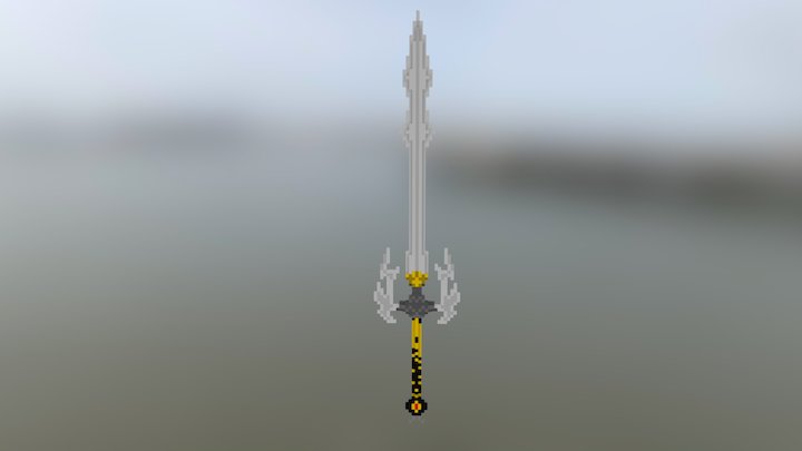 Voxel Sword Series I 3D Model