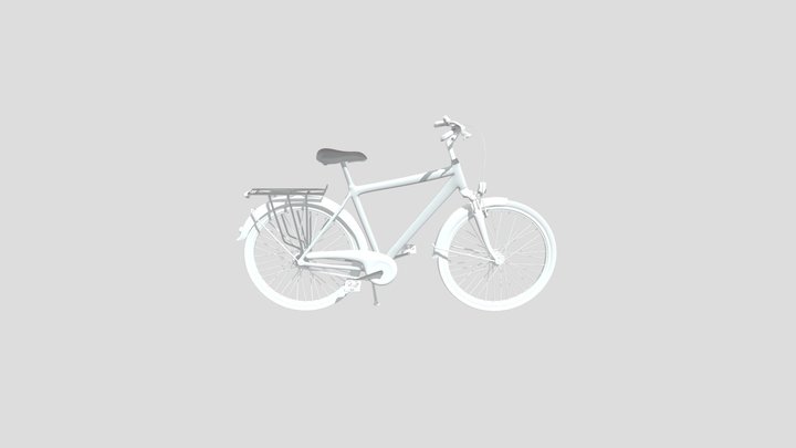 Gents Bicycle 3D Model