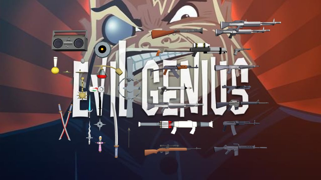 Evil Genius (2004) - Weapons