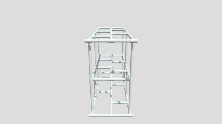 Cooling Tower V8 3D Model