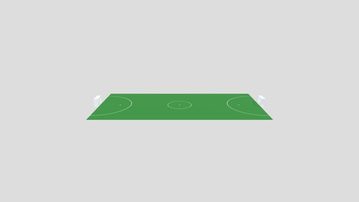 Futsal court 3D Model