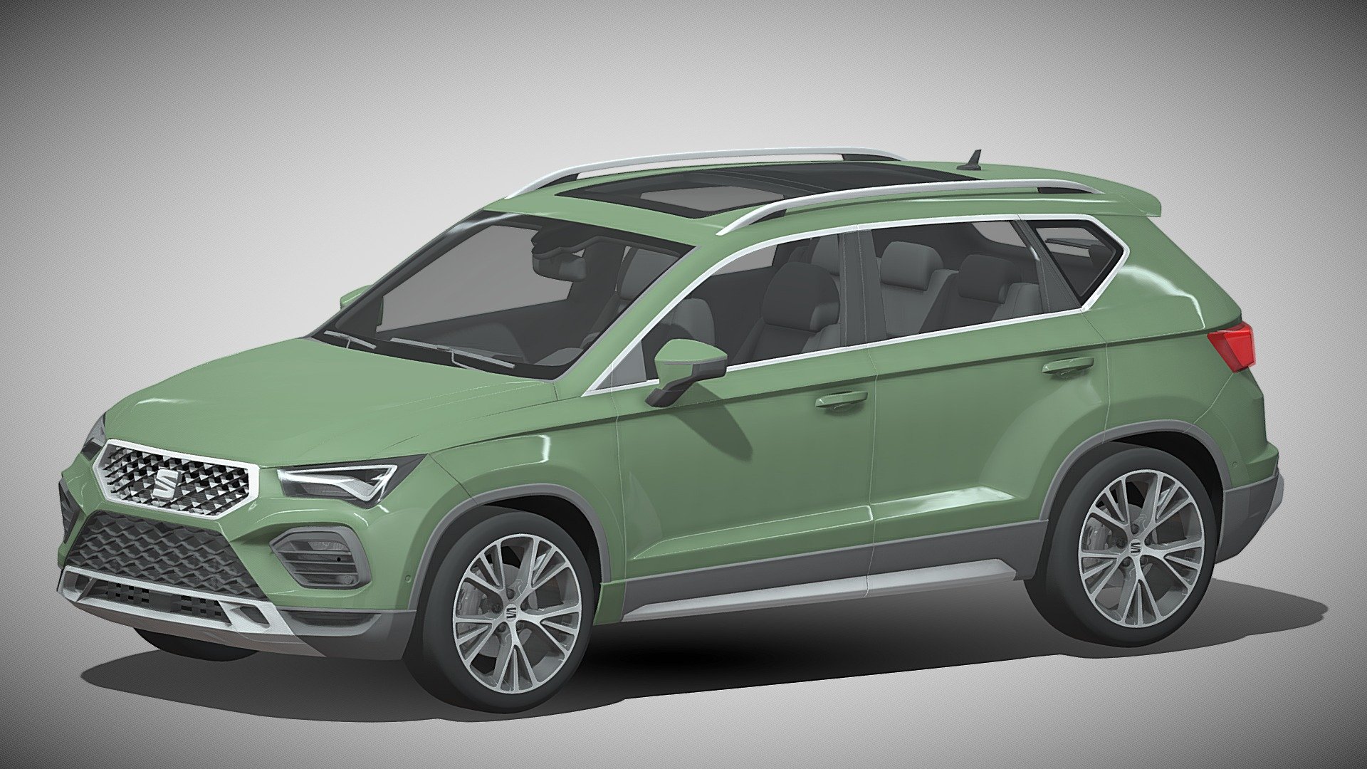 2020 Seat Ateca (5FP) - Download Free 3D model by BloxBloger [2ec1ff7 ...