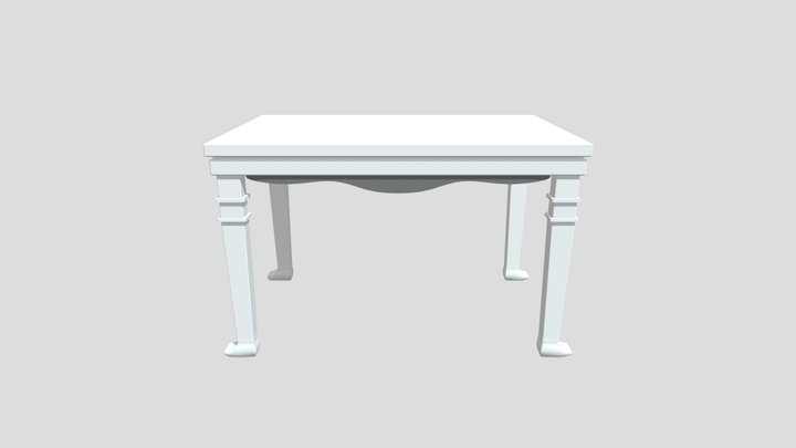 Ancient Egypt Table 3D Model