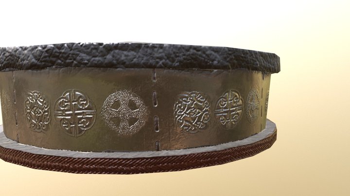 Celtic Ring 3D Model
