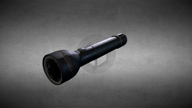 Flashlight 3D Model