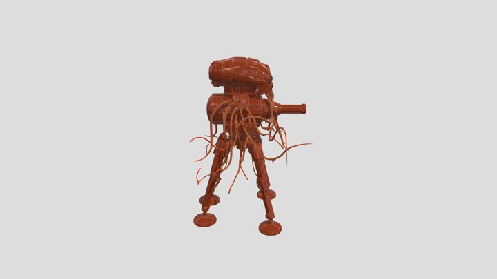 My Custom War Machine (Better than my last one) 3D Model