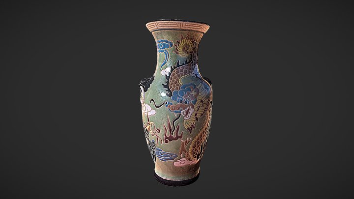 Vase My Home 3D Model