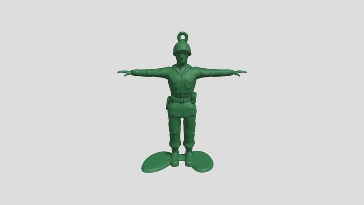 Kingdom Hearts III - Toy Soldier/Sarge 3D Model