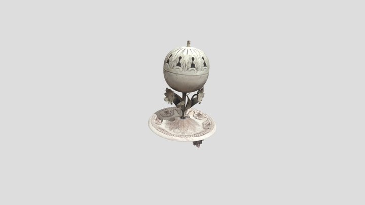 JM 419 Silver besamin 3D Model