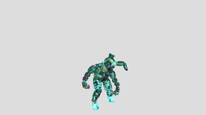 fnaf_Forest_springtrap_roten_broken 3D Model