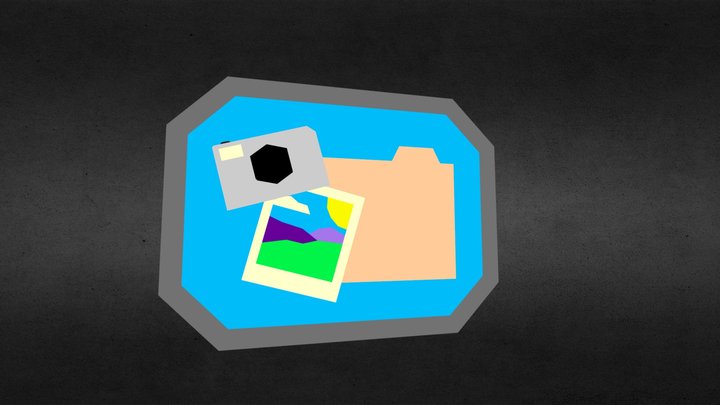 Icon Link to My Pictures 3D Model