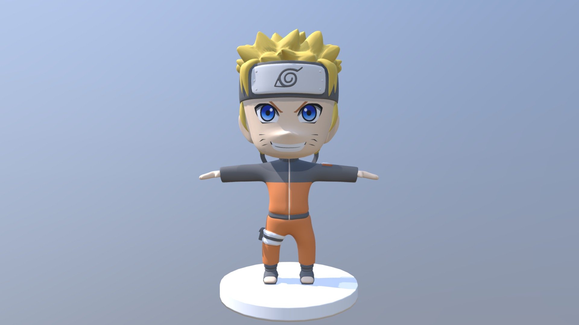 Chibi Naruto Model - 3D model by RistianIndraN (@RistianIndraN ...