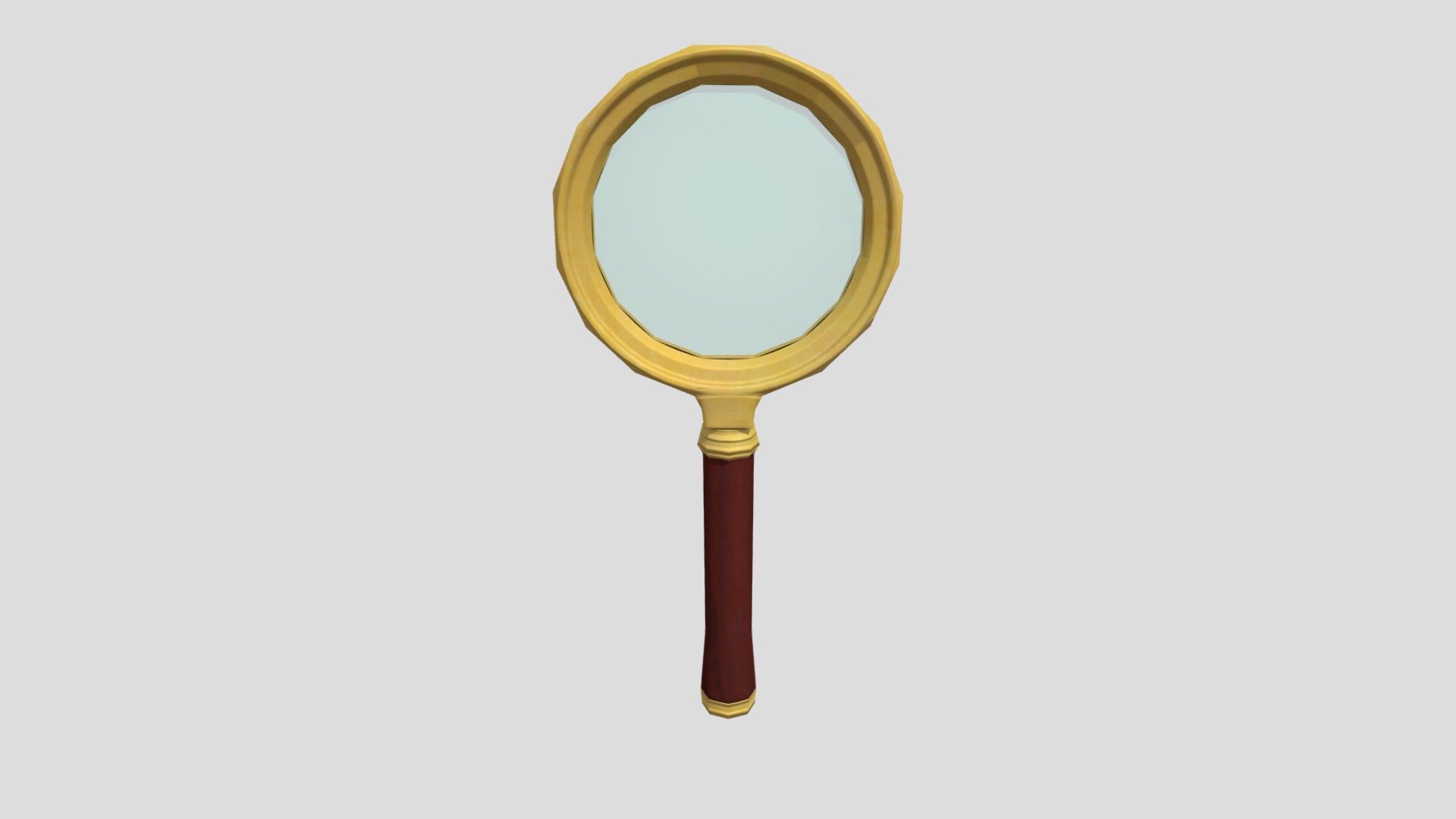 Magnifying Glass 3D model by TreasuredTeam [2ec6ff5] Sketchfab
