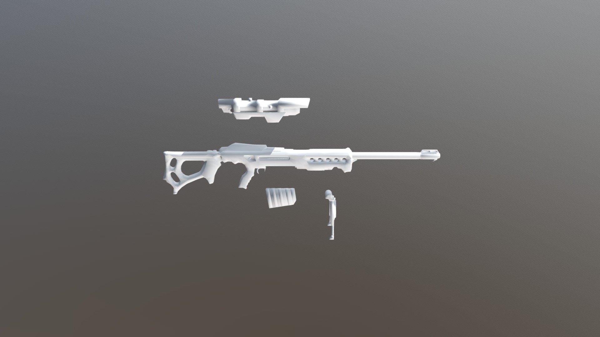 KSR-29 Sniper Rifle New Fbx 7 4 Binary