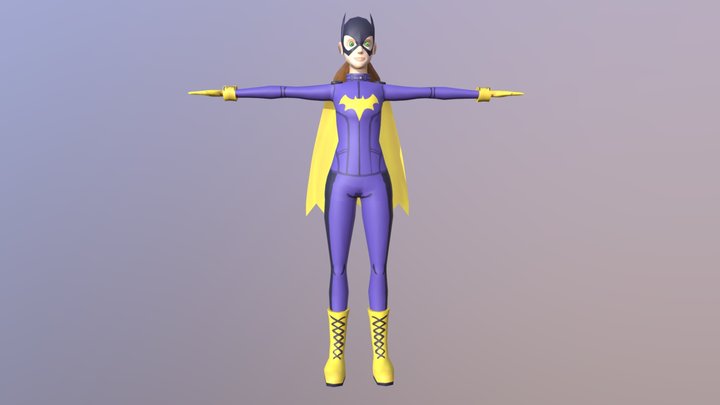 BatGirl Of Burnside 3D Model