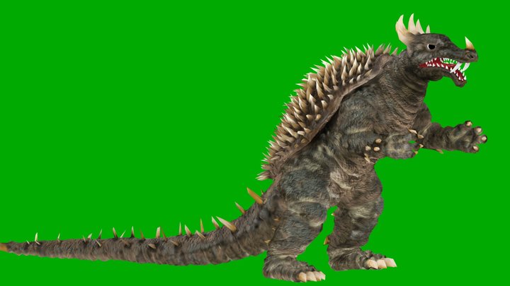 Anguirus 3D models - Sketchfab