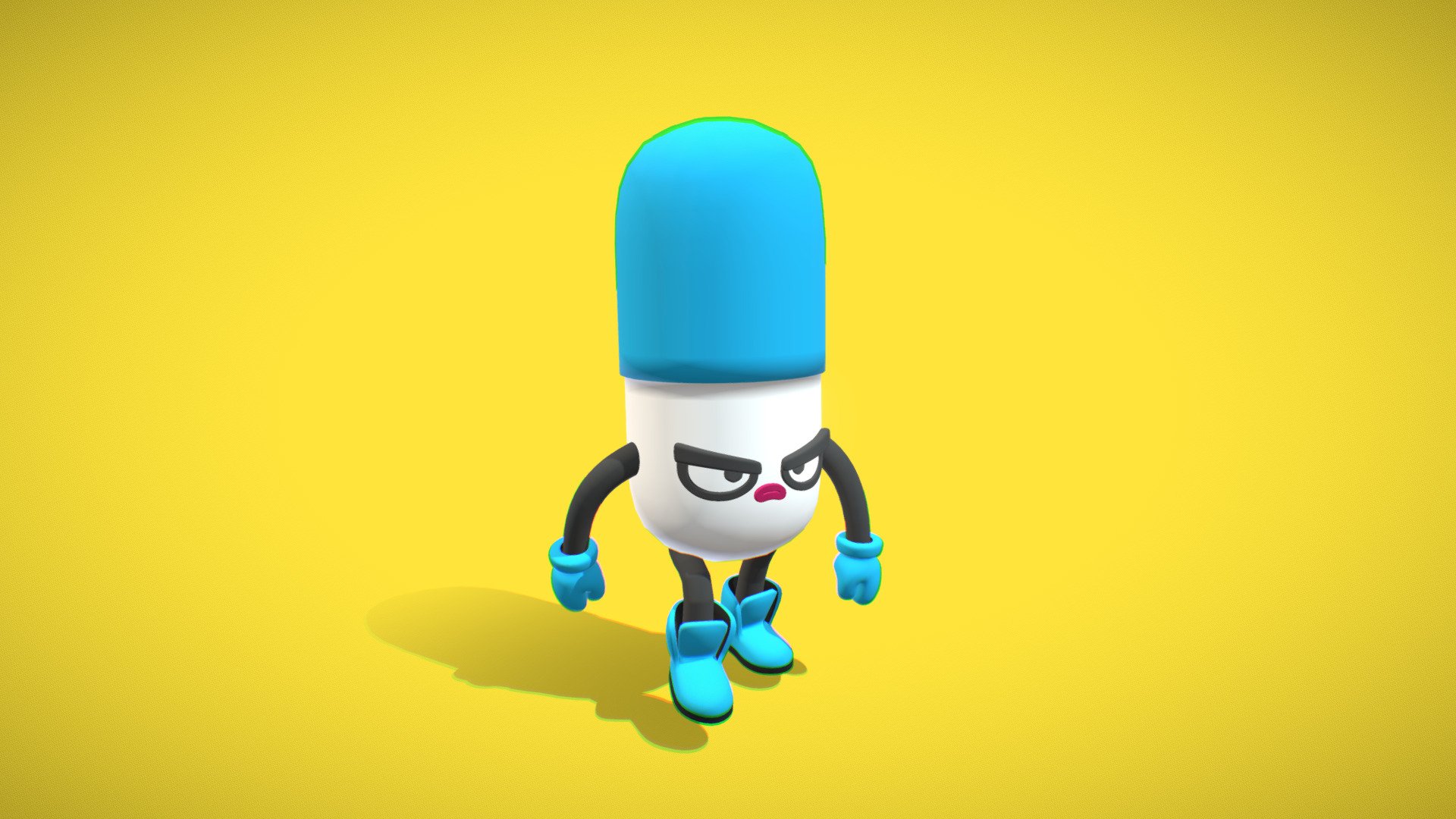 Aki Pill - 3D model by Hendrik Gomez (@hendrikgc) [2ec84d8] - Sketchfab