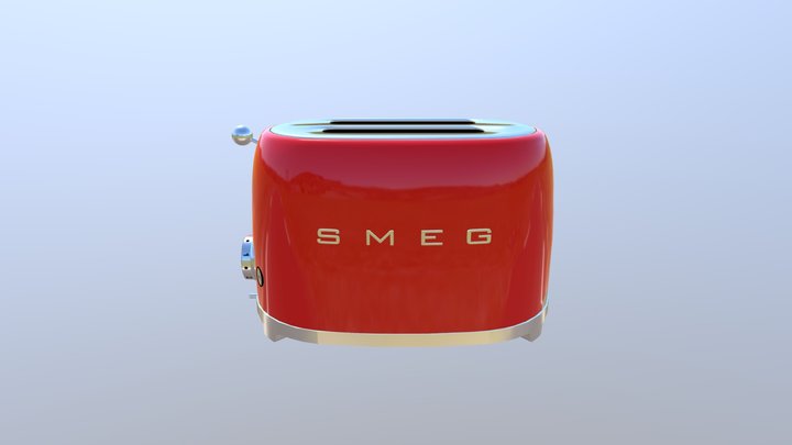 SMEG_Toaster 3D Model