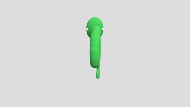 the snake monster 3D Model