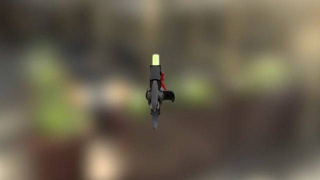 Particle Rifle 3D Model