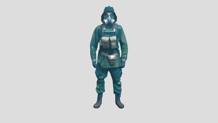 Gas Masker – Modèle 3D gratuit STL