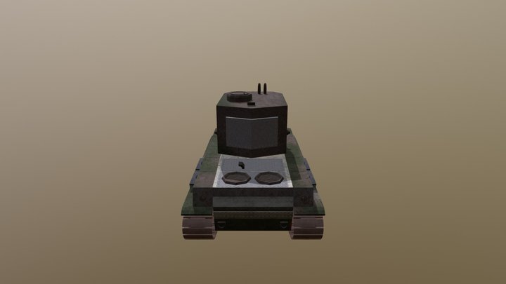 Tank 3D Model