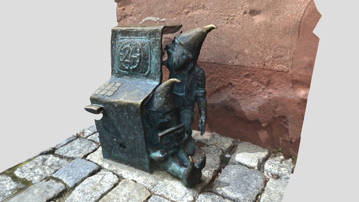 Gnom, Wroclaw, Poland 3D Model