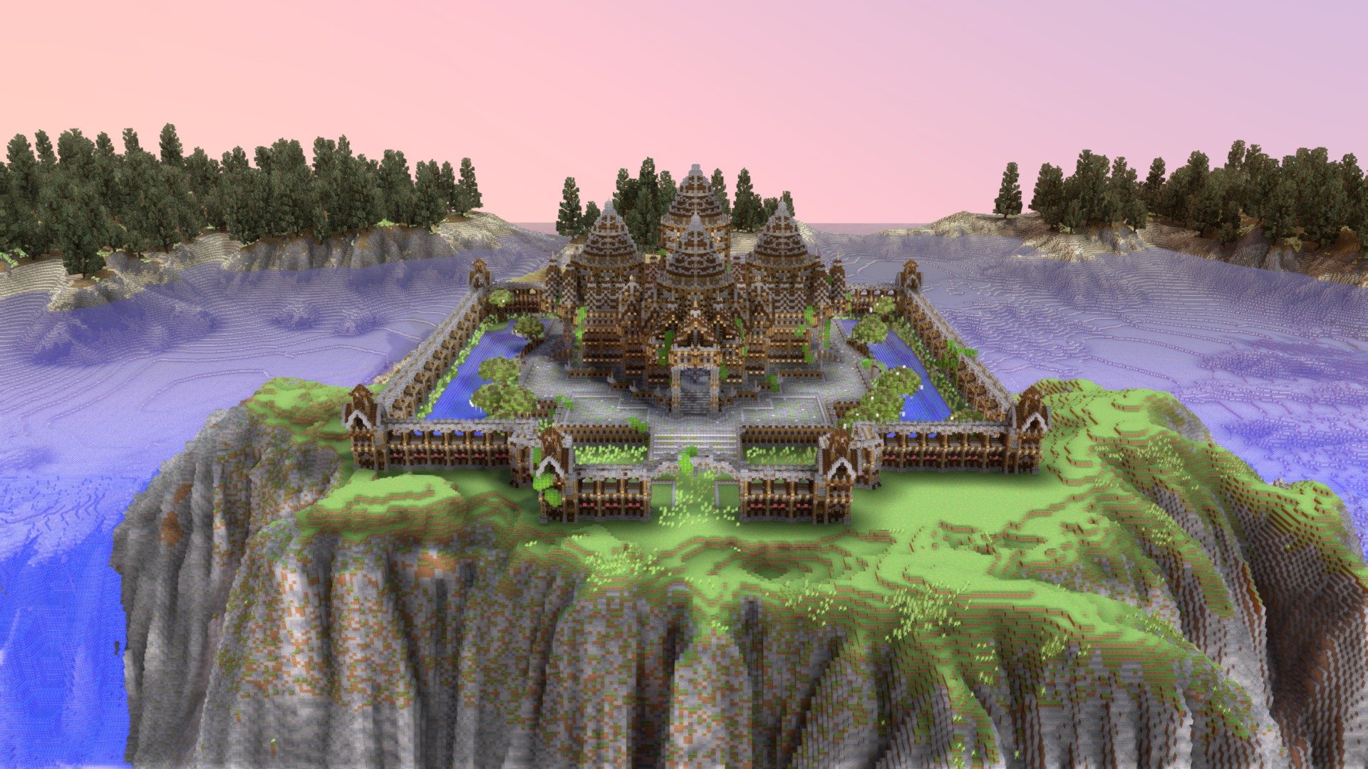 Minecraft gamer builds awesome jungle temple! See time-lapse