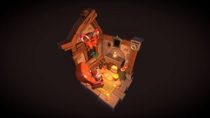 Santashouse 3D Model