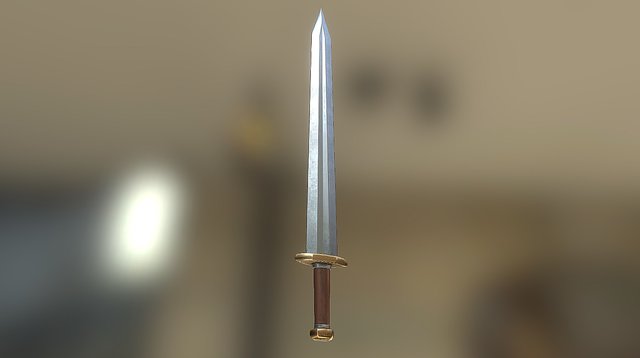 Human Sword 3D Model