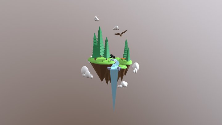 Floating Environment Project 3D Model