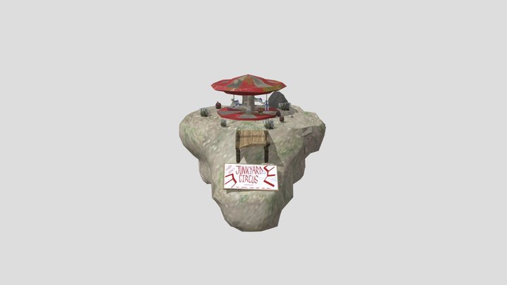 Junkyard Carousel Final 3D Model