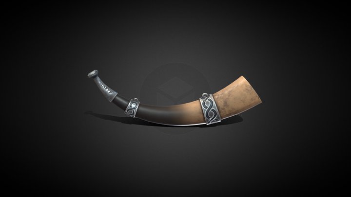 War Horn 3D Model