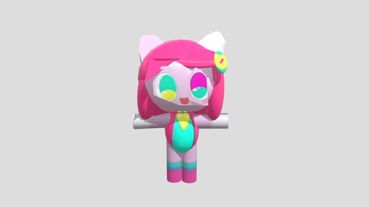 【 Pepoyo （ぺぽよ）】 Poyoroid Model Replica 3D Model