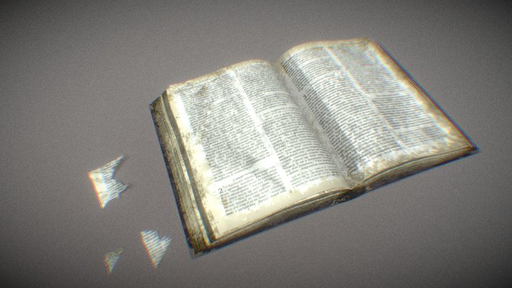 Bible 3D Model