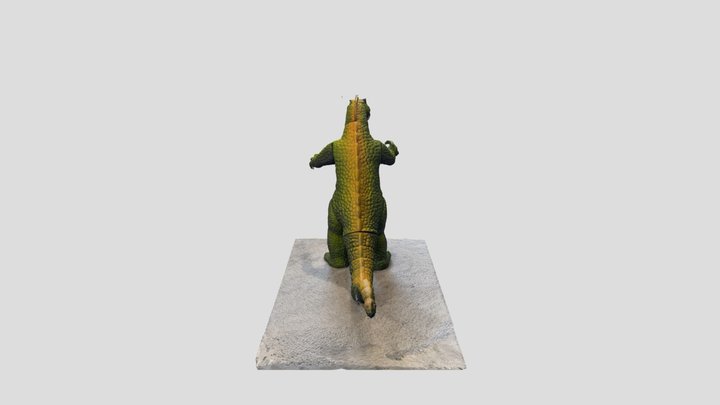 Godzilla Toy Scan 3D Model