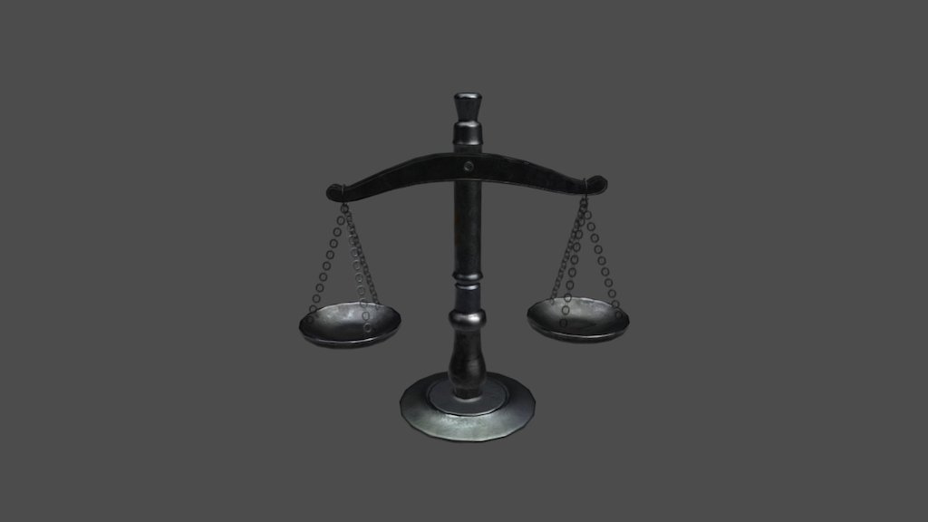 Balance Measuring Scales | 3D model