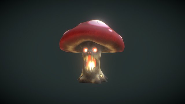 PC Nightmare Mushroom 3D Model