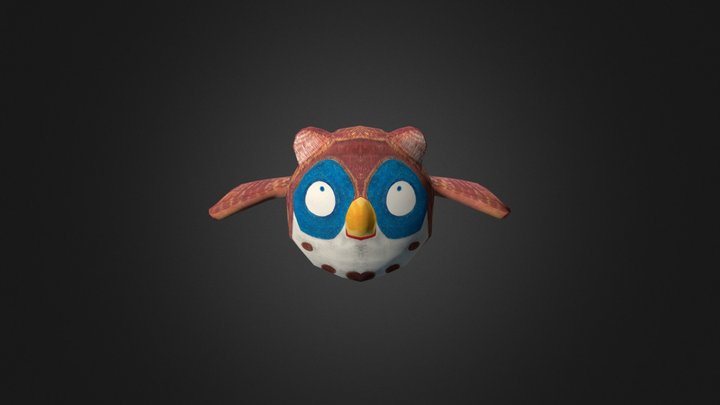 Who Who Owl 3D Model