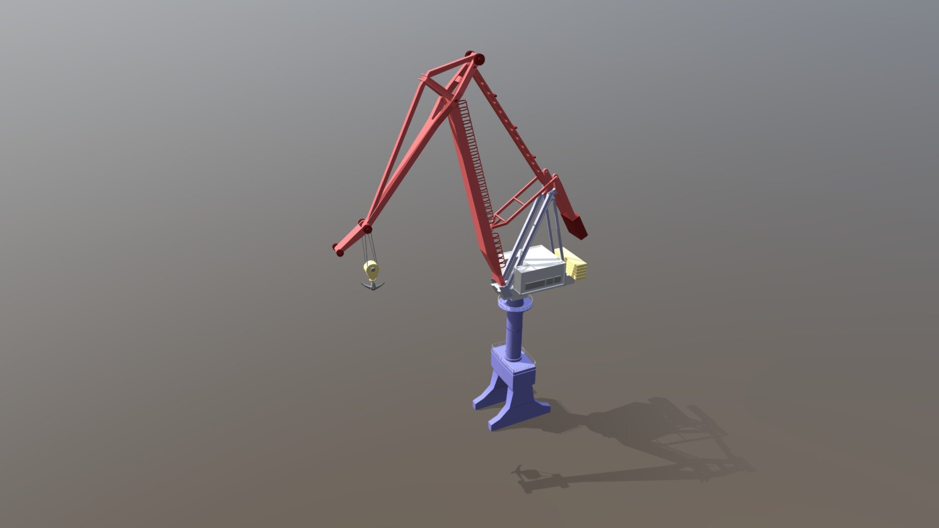 crane - Download Free 3D model by Dmitry_Nzh [2ed574e] - Sketchfab