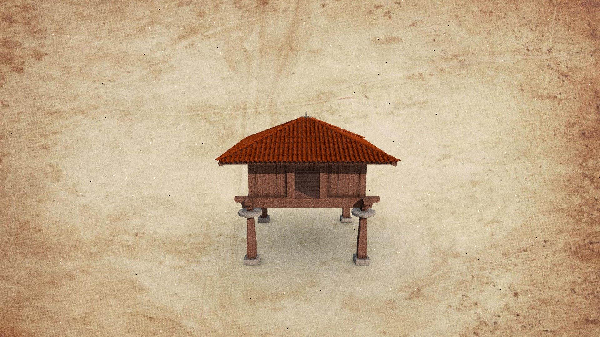 HÓRREO — Sketchfab embed 3D viewer