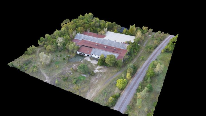 Abandoned Warehouse 3D Model